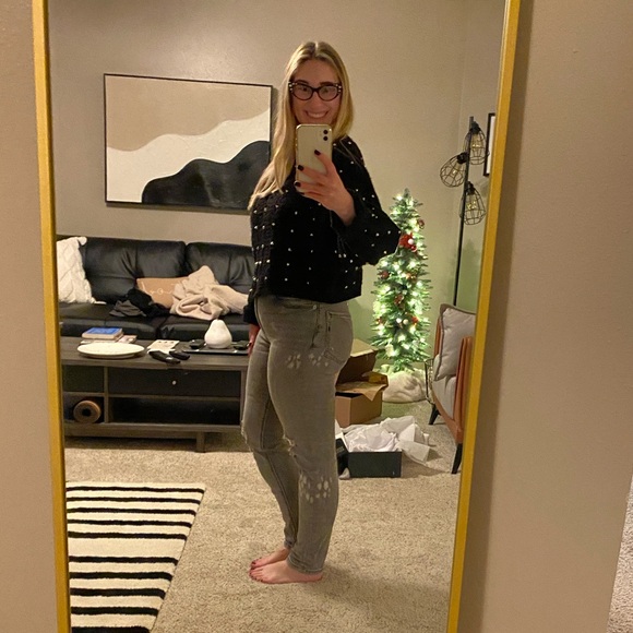 Express high rise girlfriend jean 00 (fits like 2) - Picture 9 of 11